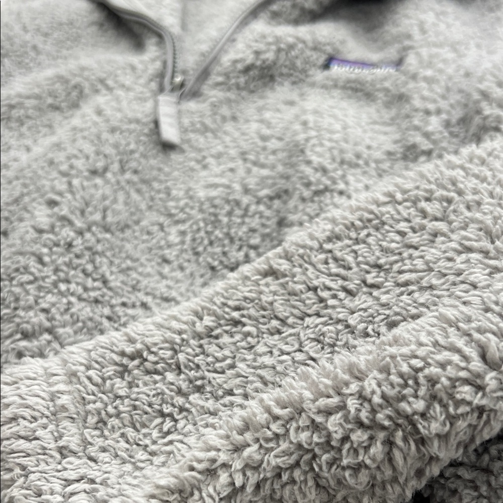 Patagonia Women's Gray Quarter-Zip Fleece - Picture 12 of 13
